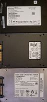 3x SSD Festplatten Micron Kingston Intel 240-256GB
