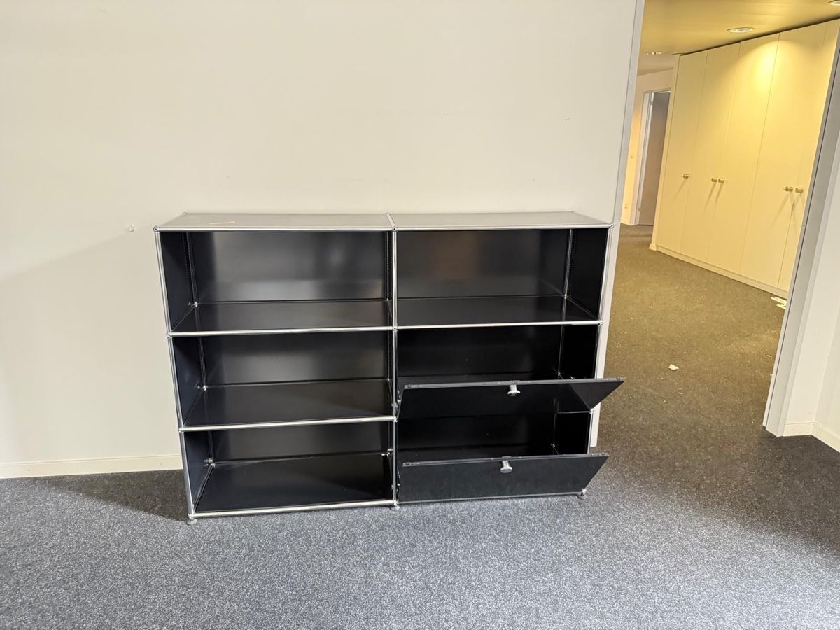 Scaffali: USM Sideboard schwarz – Usato da Grenchen venduto da Design-Outlet 2