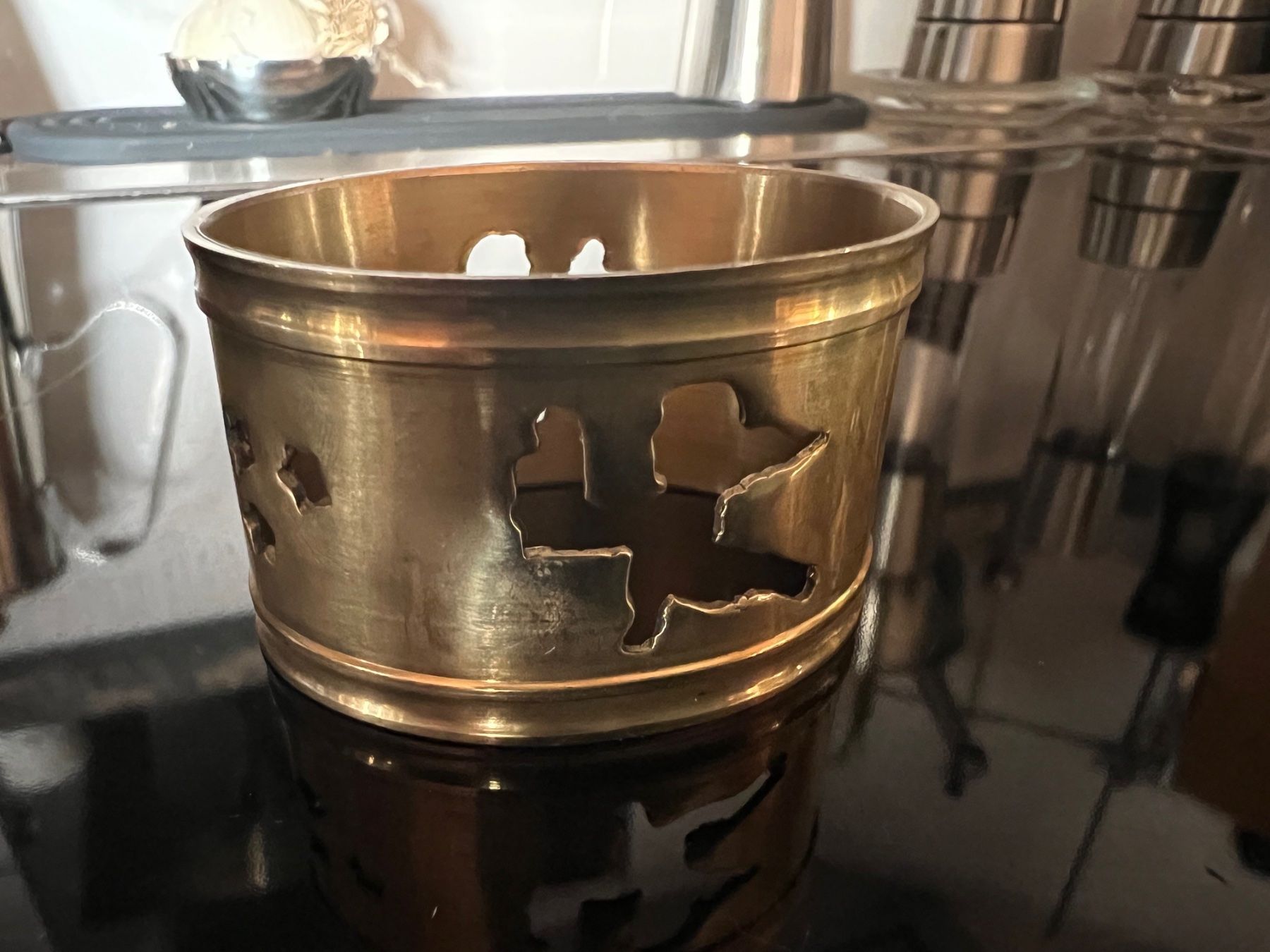 Autres décorations & accessoires: 10 Serviettenringe aus Messing – D'occasion à Mönchaltorf par lubusc 1