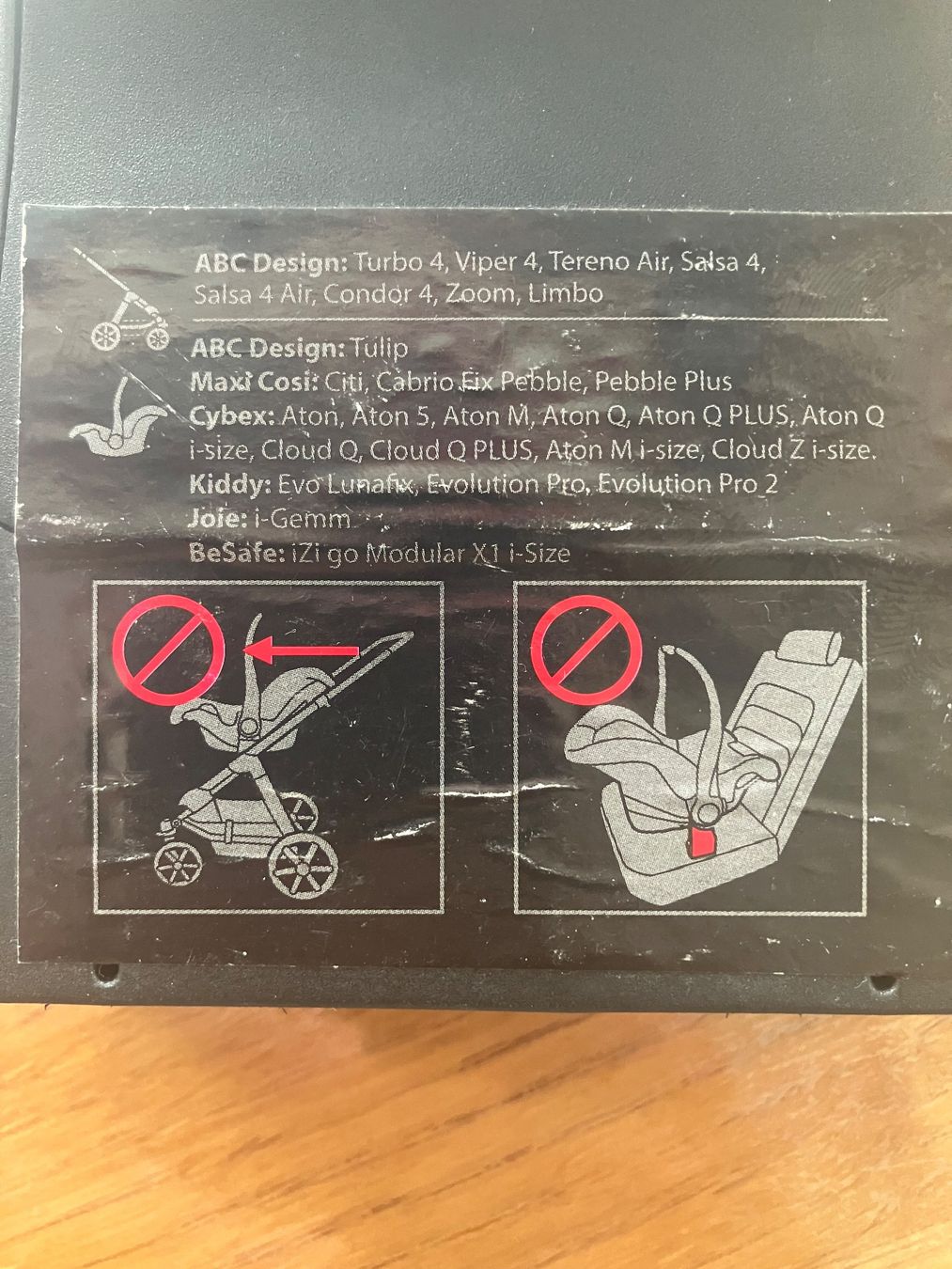 ABC Design Poussette: ABC Design Autositzadapter – D'occasion à Tuggen par hub_b69b 2