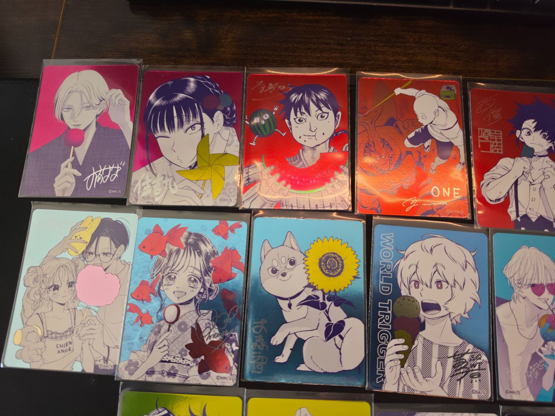 Cartes à collectionner: One Piece Monkey D. Luffy Shueisha Comics Full Set 22 Cards – D'occasion à Carona par OnePieceday26 1