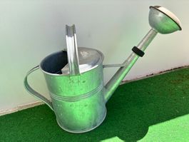 Vintage Giesskanne verzinkt 5 Liter