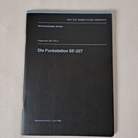 Funkgerät SE-227 Reglement