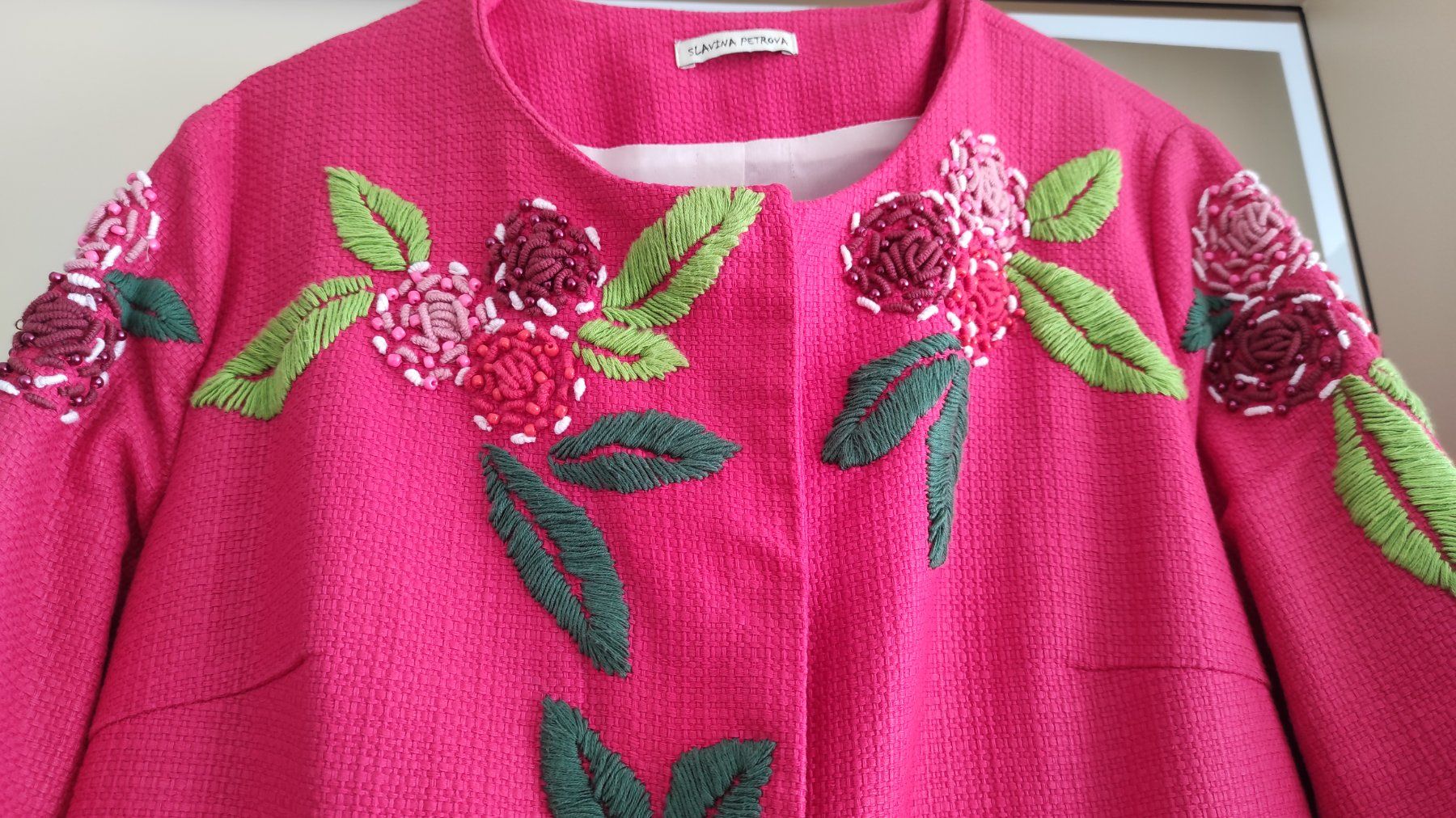 Cappotti: Designer Mantel M/L handgestrickt – Nuovo (secondo la descrizione) da Fribourg venduto da MargaritaVal 3