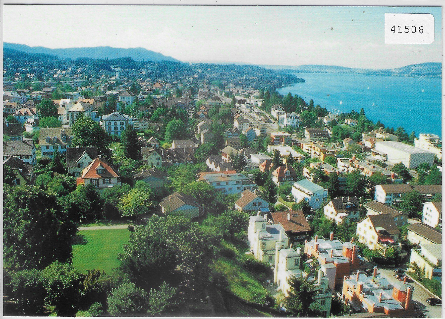 Cartoline postali: Thalwil vom Kirchturm der ref. Kirche – Usato da Ettingen venduto da Kartenplanet