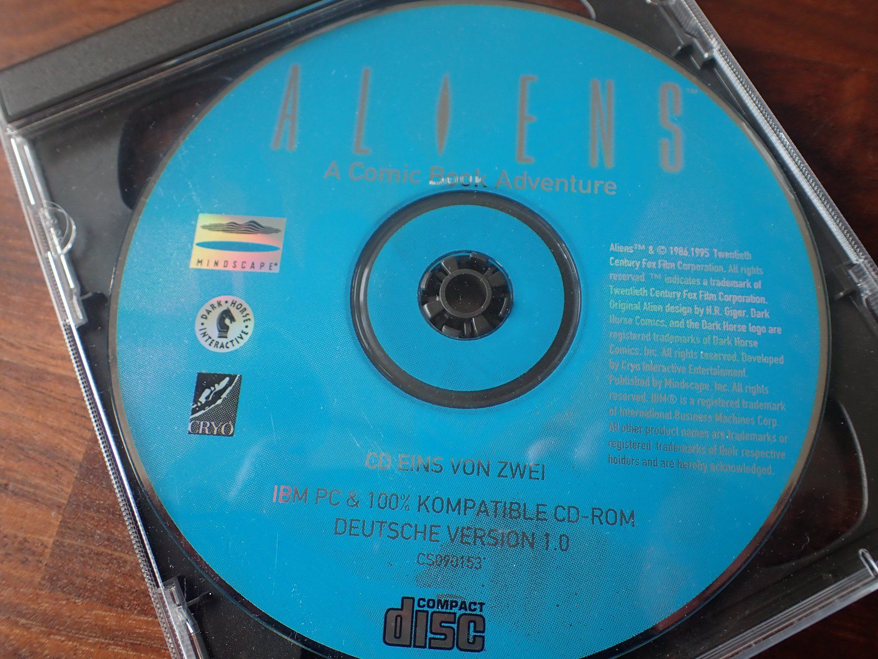 Spiele: ALIENS "A Comic Book Adventure" Computer Spiel mit 2 CD – Gebraucht aus Geroldswil von boy5toy 4