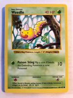 Weedle Shadowless Base set - LP - ab 1.-