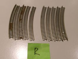 StarRecordsGmbH: Märklin 8521 10 × Gebogenes Gleis 195 mm