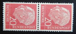 BRD Kat. 185R ** 1954 Kat. 55 Euro