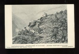 Maximbatterie am Gotthard