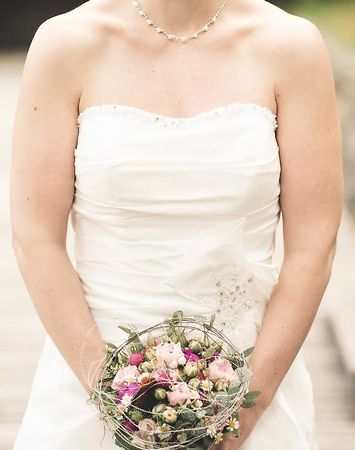 Braut-/ Hochzeitskleid «Linea Raffaelli», Grösse 40