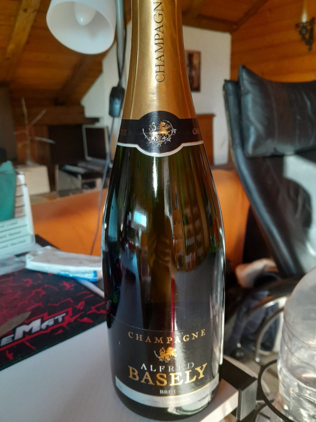 3 Flaschen champagner Alfred Basely brut (Neu und originalverpackt) in ...