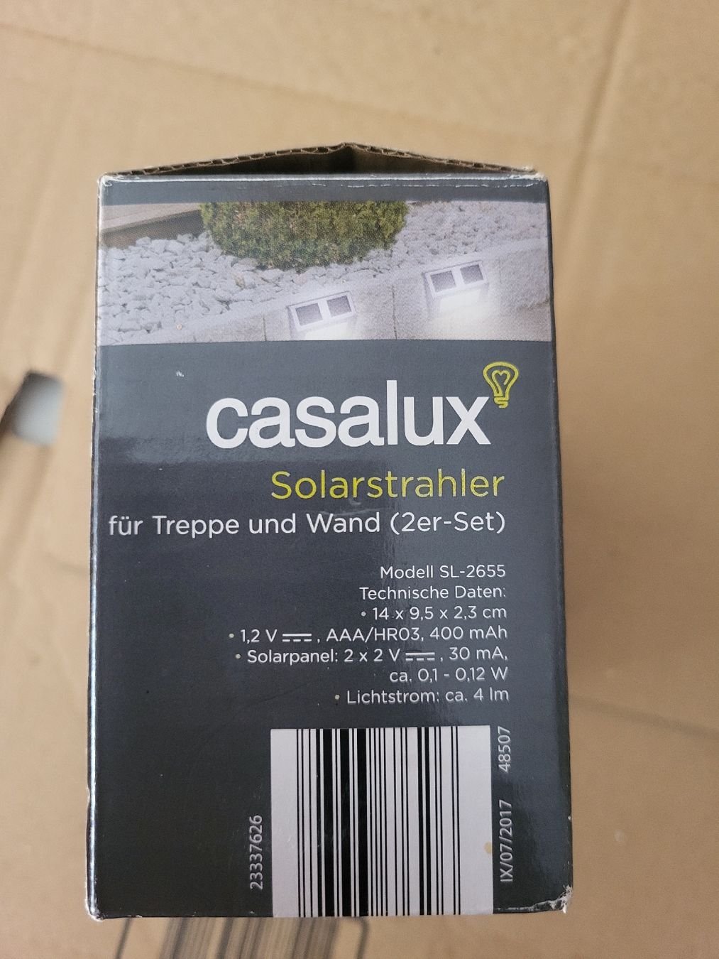 Lampes: 2x Wandstrahler solar – Neuf (Voir description) à Ulisbach par Jaeger1291 1