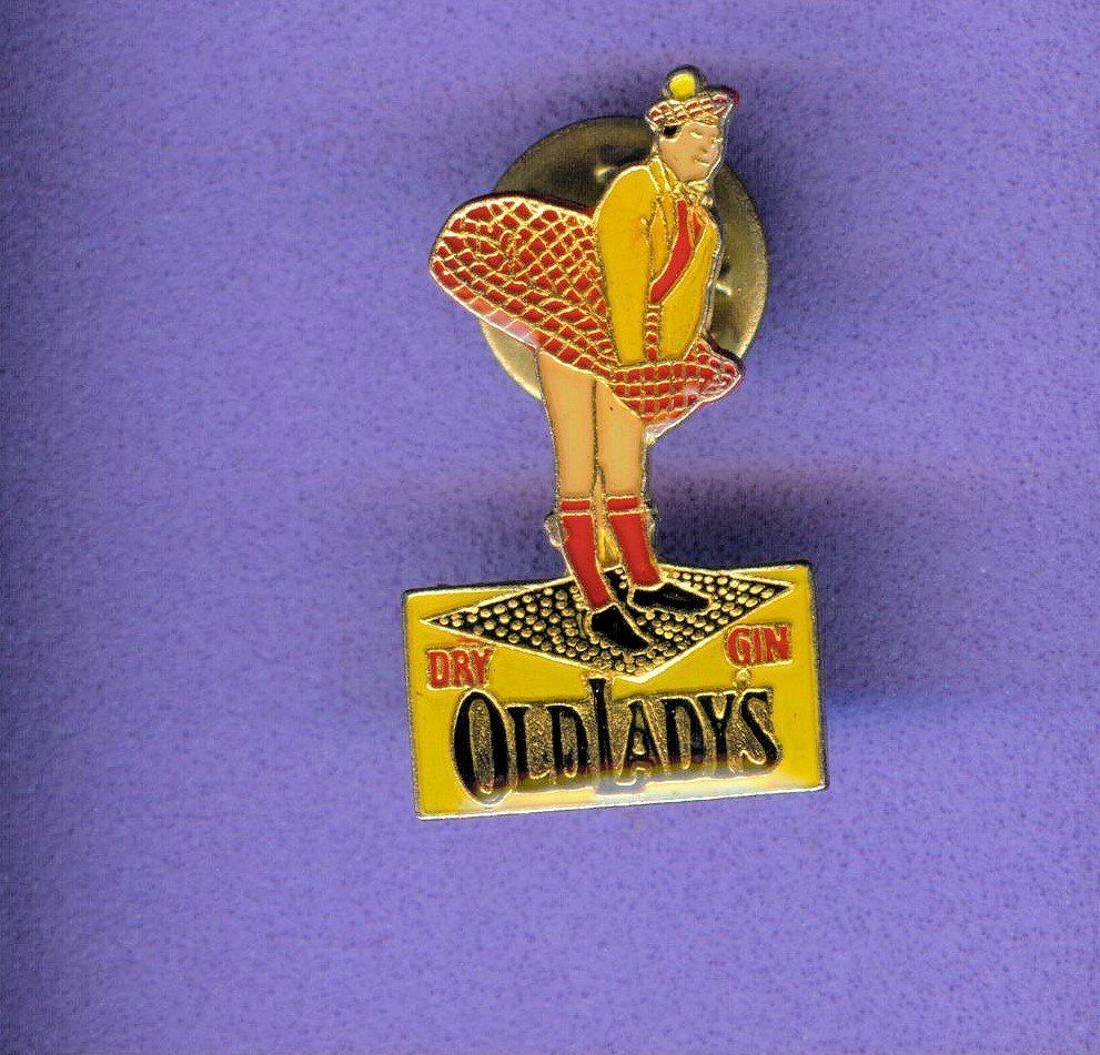 Placchette & Badge: OLD LADYS  Dry Gin – Usato da Winterthur venduto da Sammleroase