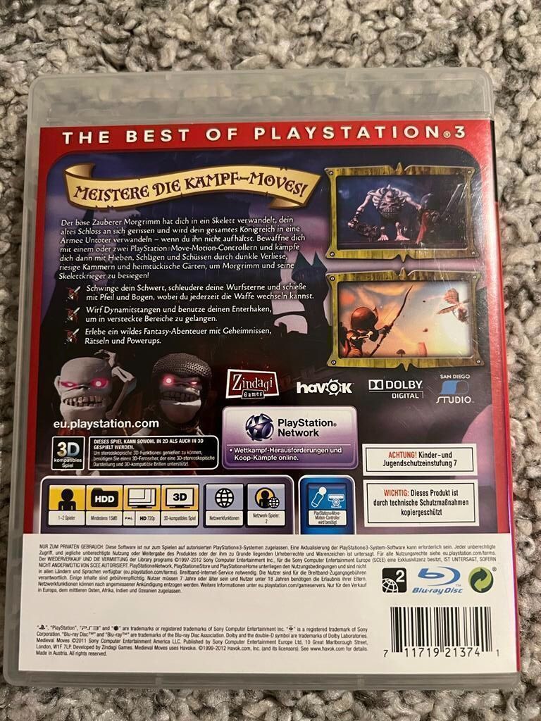 Giochi: PS3 Essentials Medieval Moves – Usato da horn venduto da amazona01 1