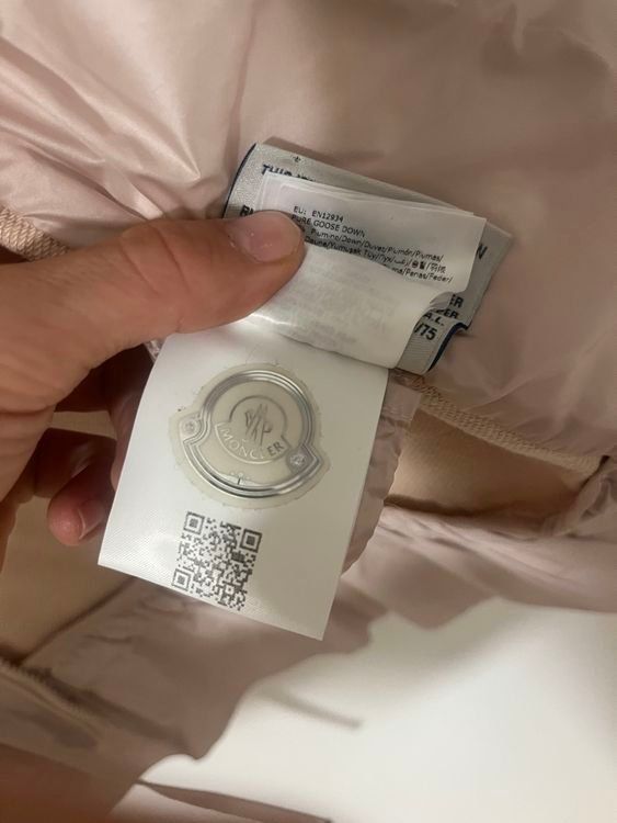 Moncler Jacken: Moncler Daunenjacke rosa beige – Neu (gemäss Beschreibung) aus Hombrechtikon von Herbstsonne 4