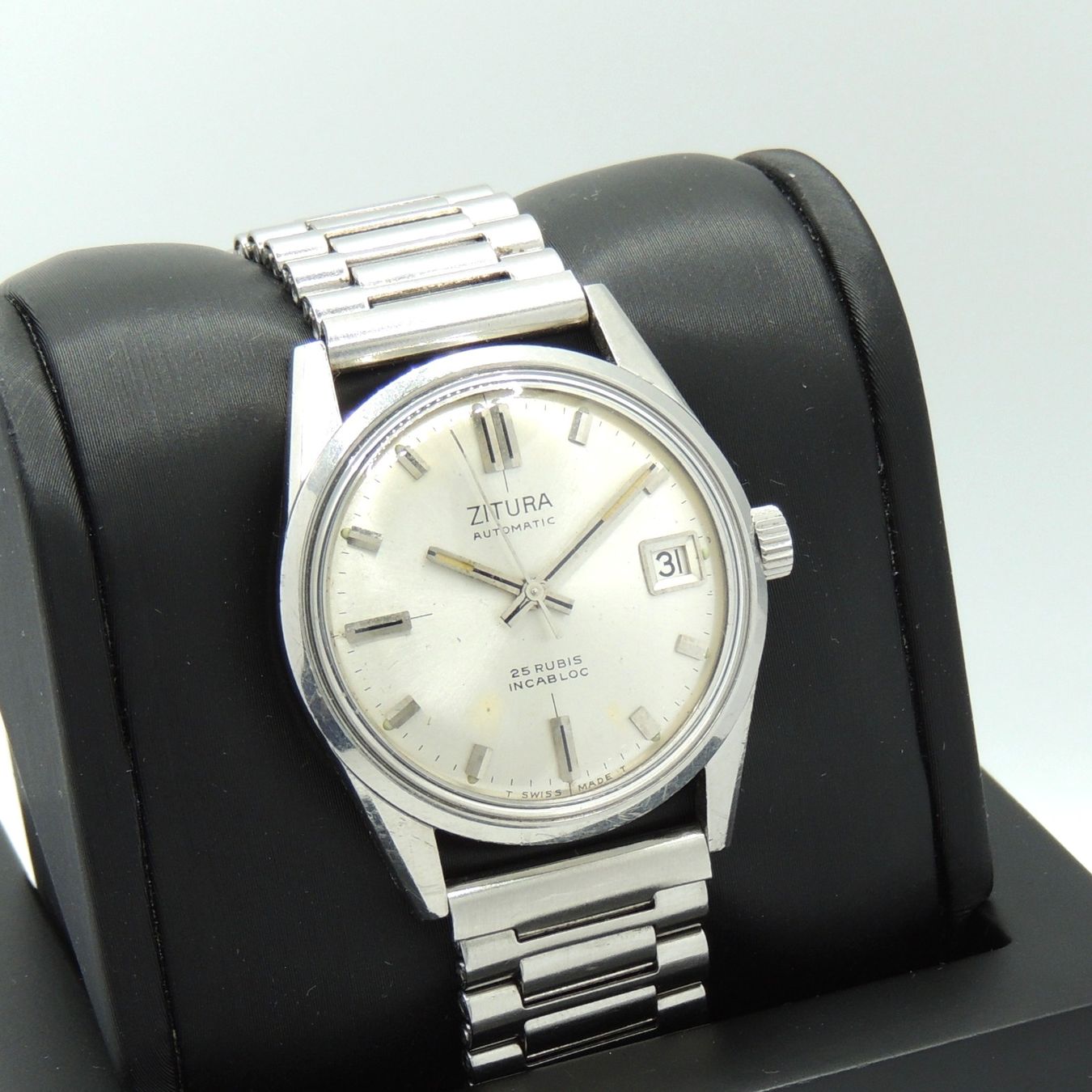 Orologi: Montre Zitura Compressor Automatic vintage – Usato da Lausanne venduto da DuGoutetdesCouleurs 1