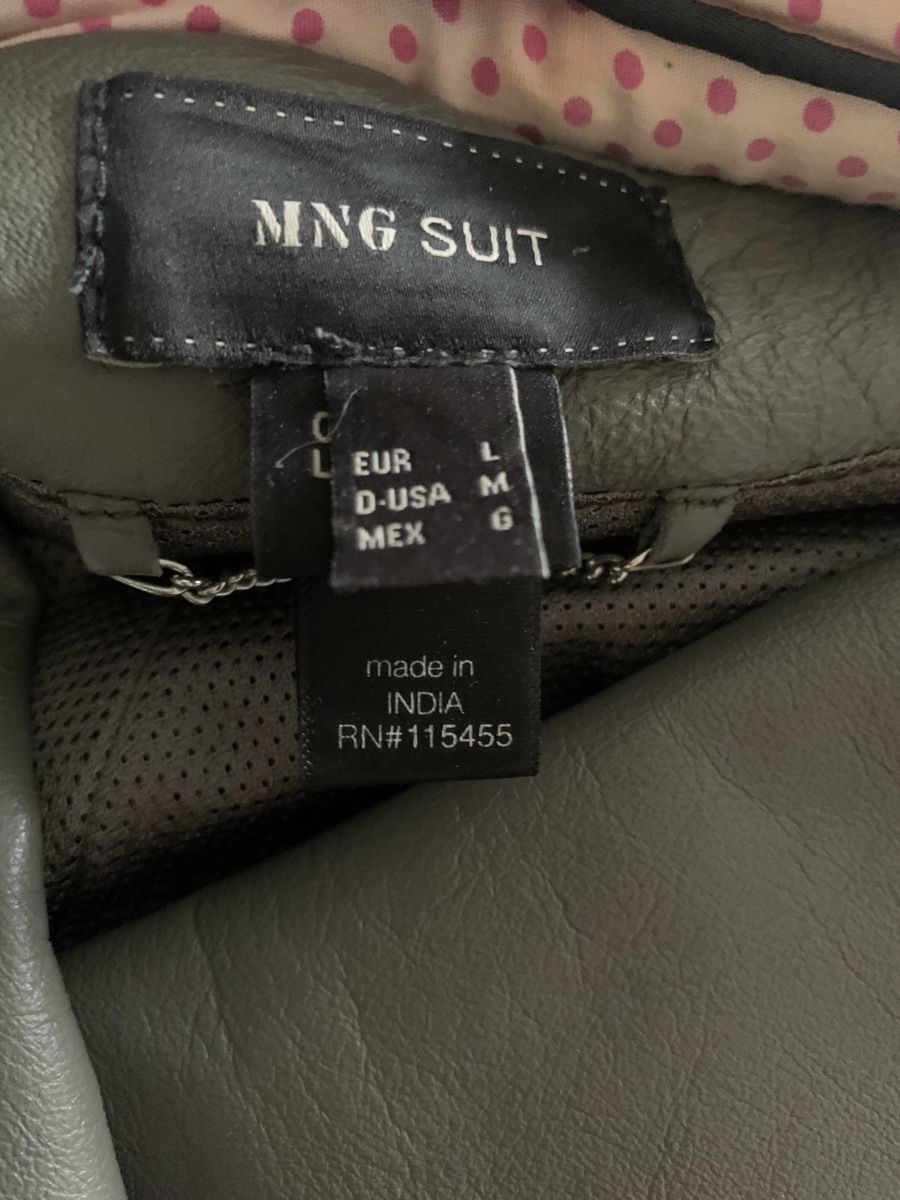 Jacken: Mango lammleder jacke grau – Gebraucht aus Zürich von Nikuska32 5