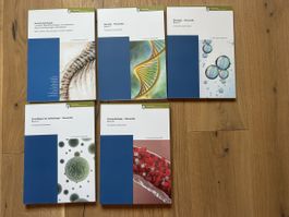 Biologie Lehrbücher 5 Bände guter Zustand