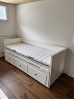 IKEA HEMNES Tagesbett weiss mit 2 Matratzen