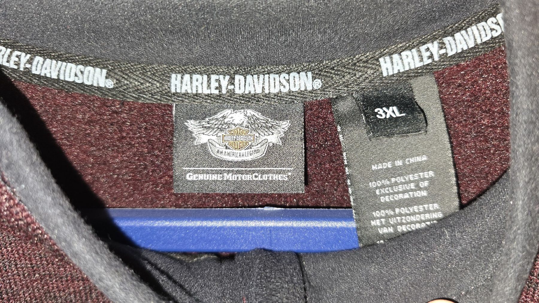 Maglioni & Felpe: Pull laine Harley Davidson bordeaux 3xl – Nuovo (secondo la descrizione) da Champlan venduto da sgo_2x6f 2