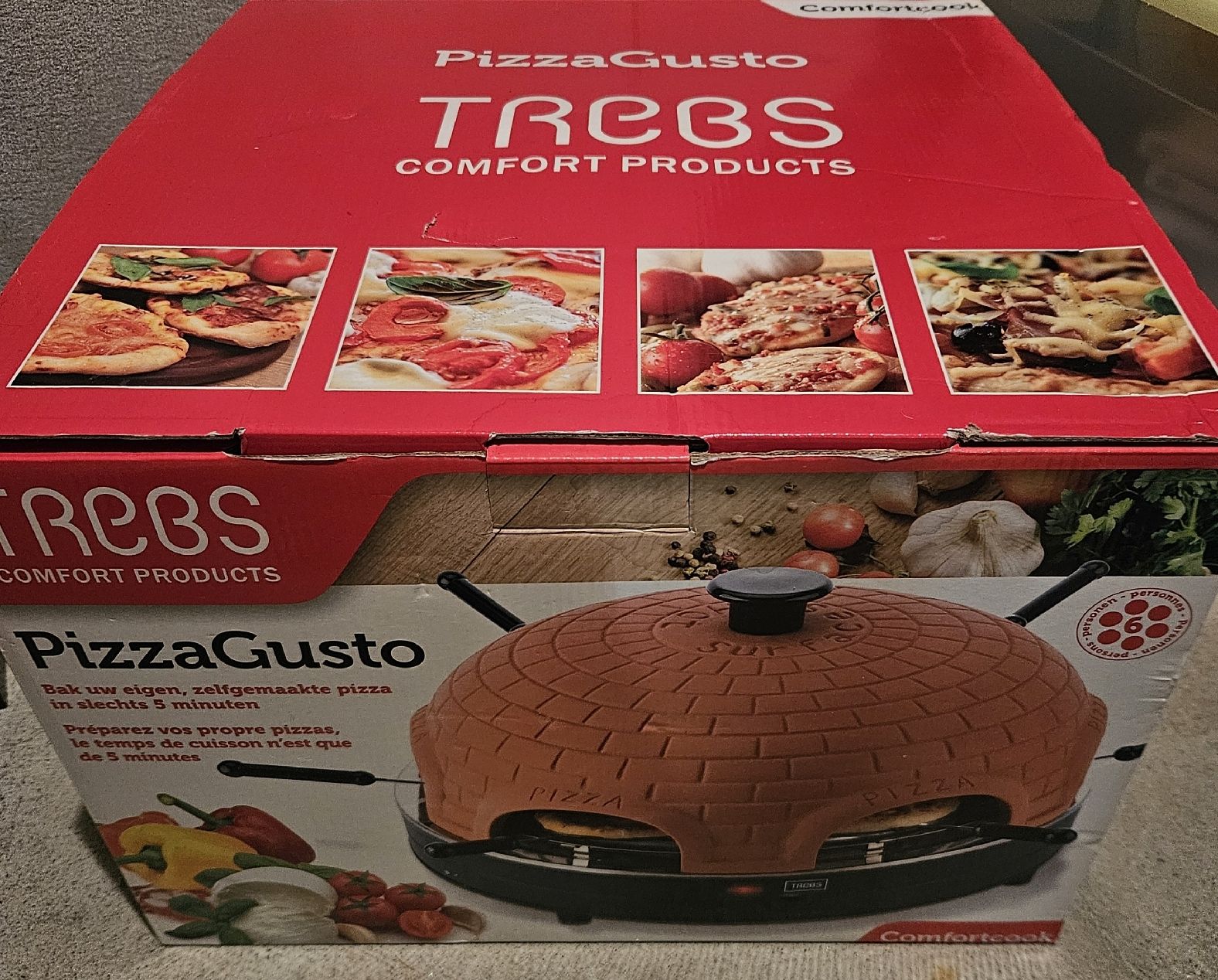 Forni per pizza: Pizzadom für 6 Personen – Usato da Visp venduto da hutter88