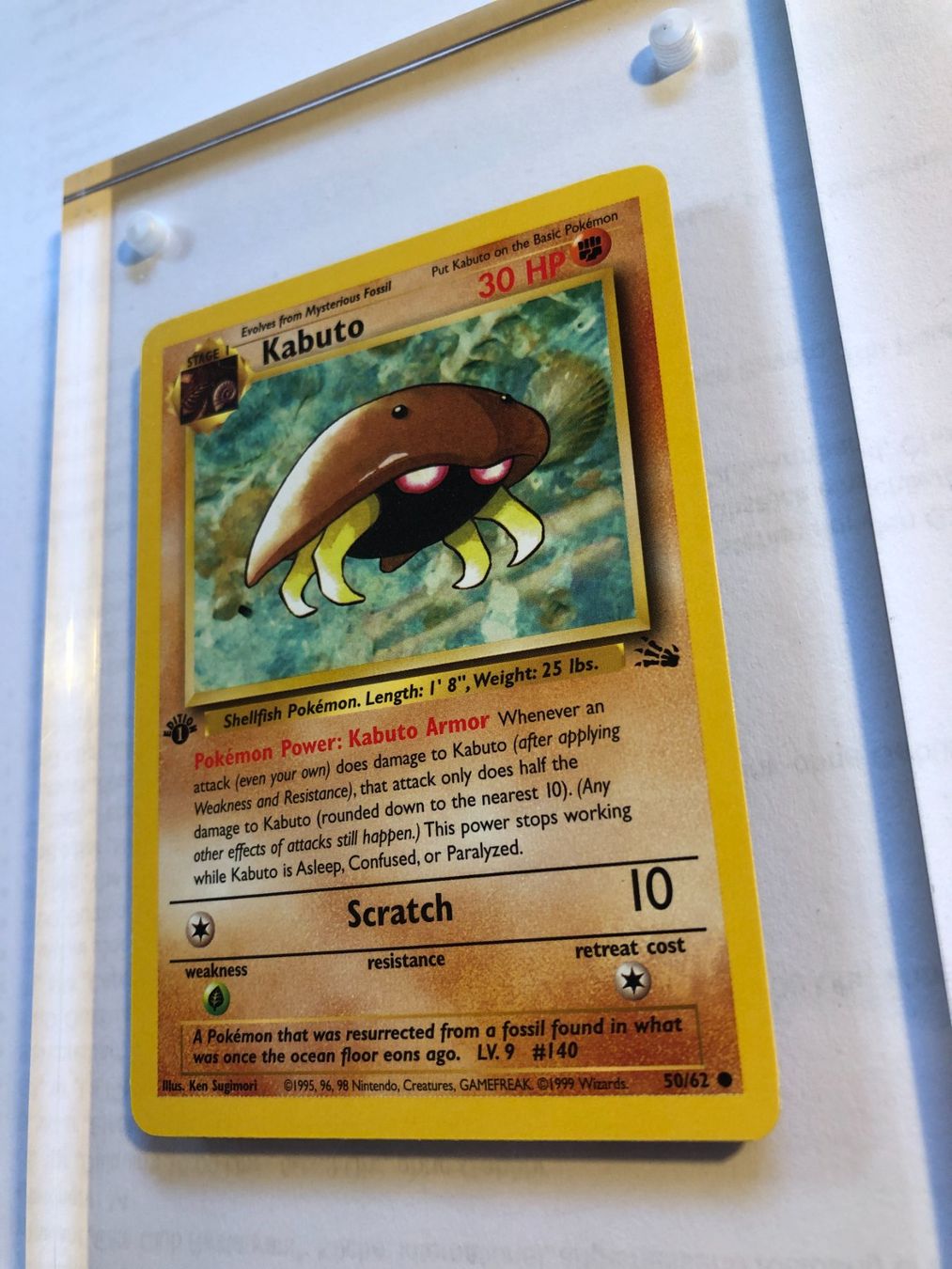 Sammelbilder & Trading cards: Kabuto 1st Fossil - MINT - ab 1.- – Gebraucht aus Giubiasco von dan_pr8b 2