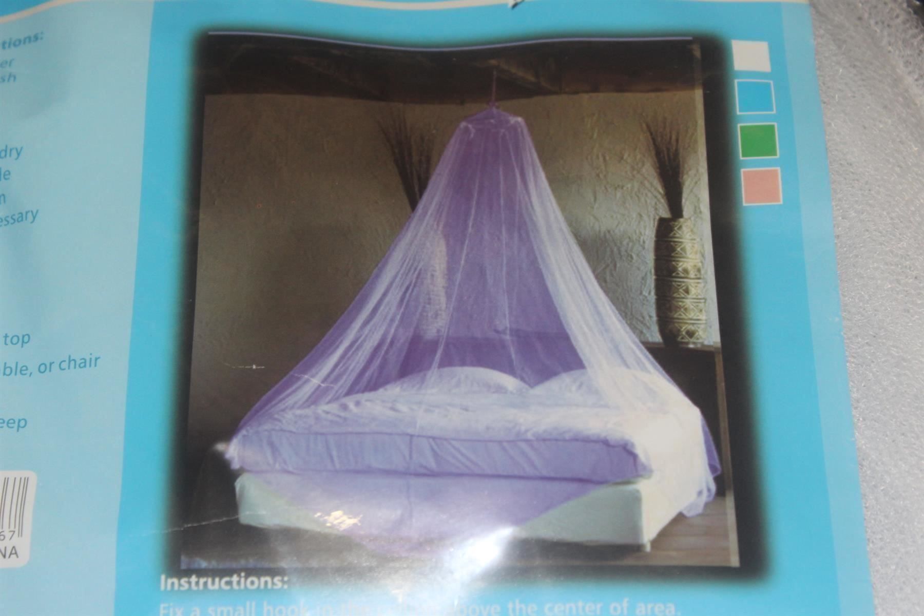 Box & Barriere di sicurezza: Doppelbett Moskitonetz Fliegengitter – Nuovo (secondo la descrizione) da Kirchdorf AG venduto da Apost008