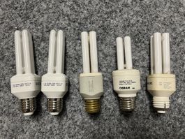 5 Energiesparlampen  / PHILIPS