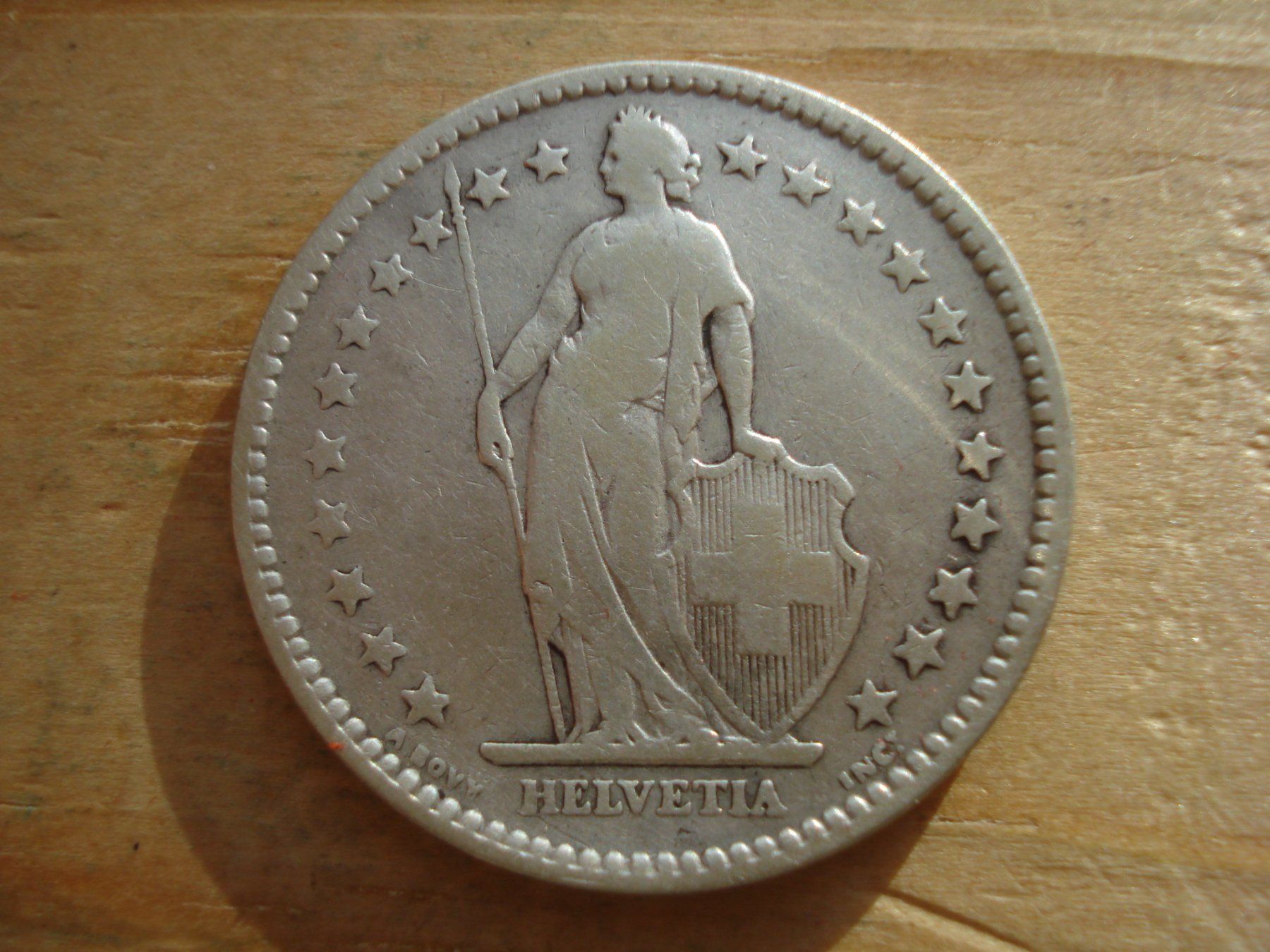 Tutti le monete: (S) 2 Franken 1886 – Usato da Erlach venduto da Net-Coins 1