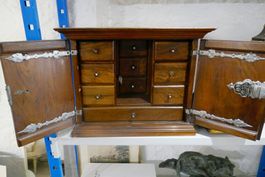Antikes Barock Kabinett 18Jh b47 x h37 x t30 cm