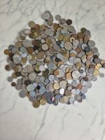 Grosse Sammlung alter Münzen aus verschiedenen Ländern