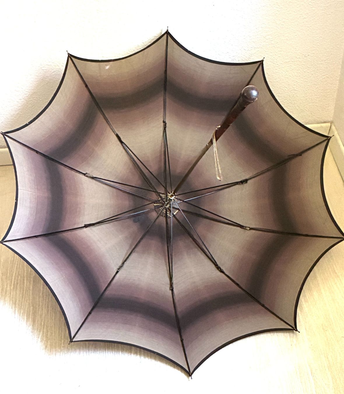 Ombrelli: Vintage Flanier/Seidenschirm mit Bakelitgriff – Usato da Kloten venduto da Nephty 2