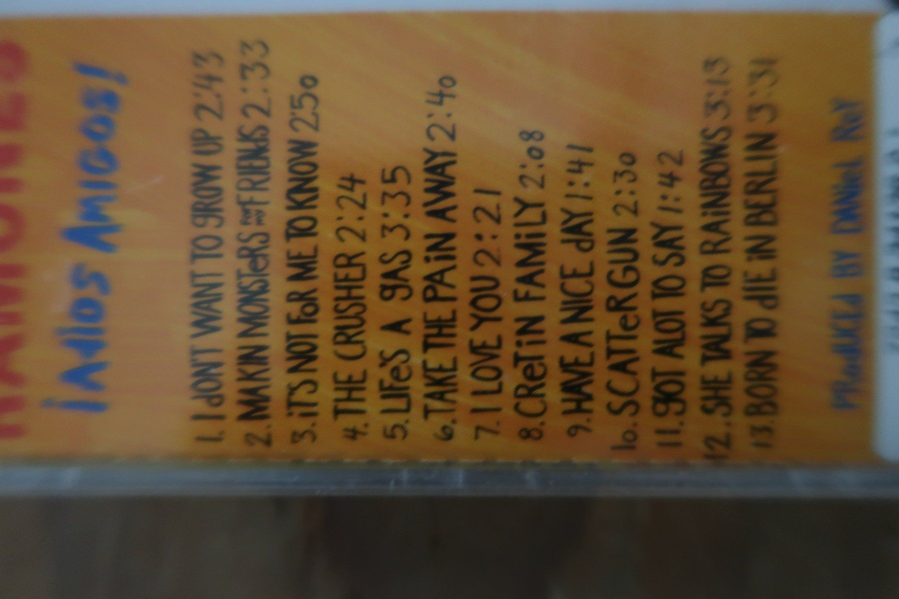 CD: RAMONES - I ADIOS AMIGOS! - CD – Usato da Basel venduto da Patiscat 2