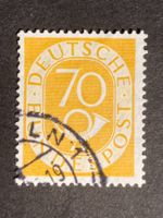 BRD 1951 Posthorn 70 Pf. gestempelt