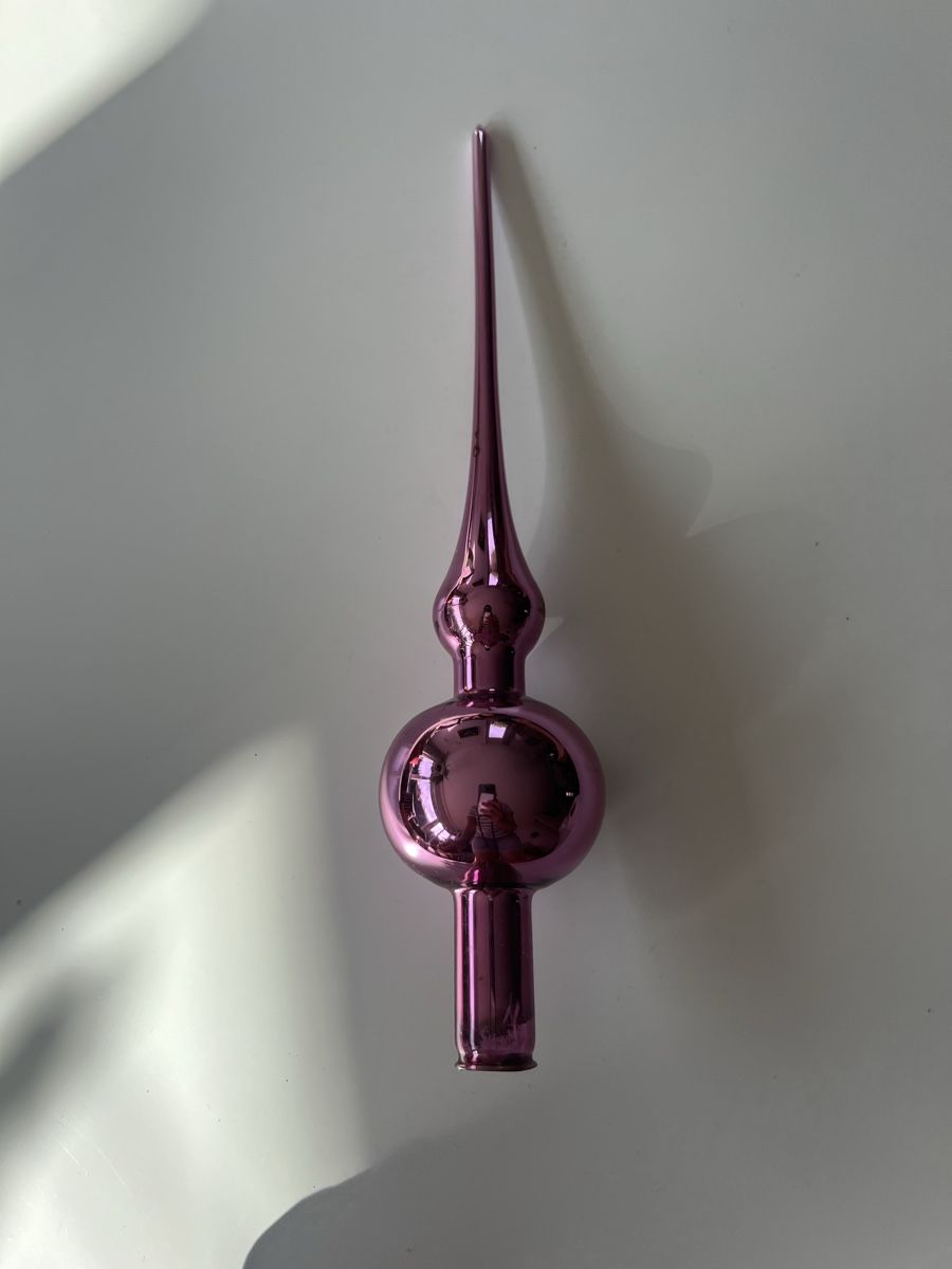 Tutte le decorazioni: Pink Rödentaler Baumspitze  – Usato da Uerikon venduto da Saffagirl 3