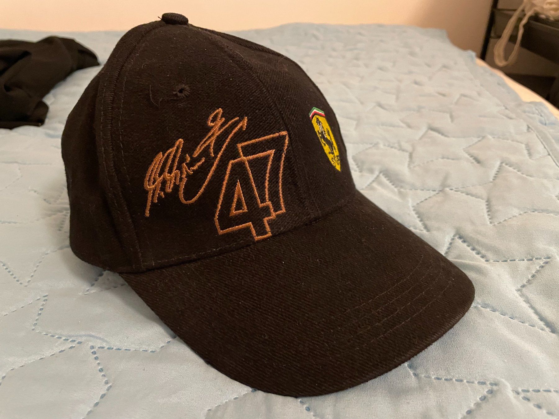 Hüte, Mützen & Caps: Ferrari - Vintage Black Cap – Neu (gemäss Beschreibung) aus Chiasso von Er_Mon 1