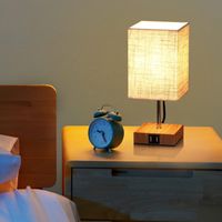 2er Set Nachttischlampe Touch Dimmbar