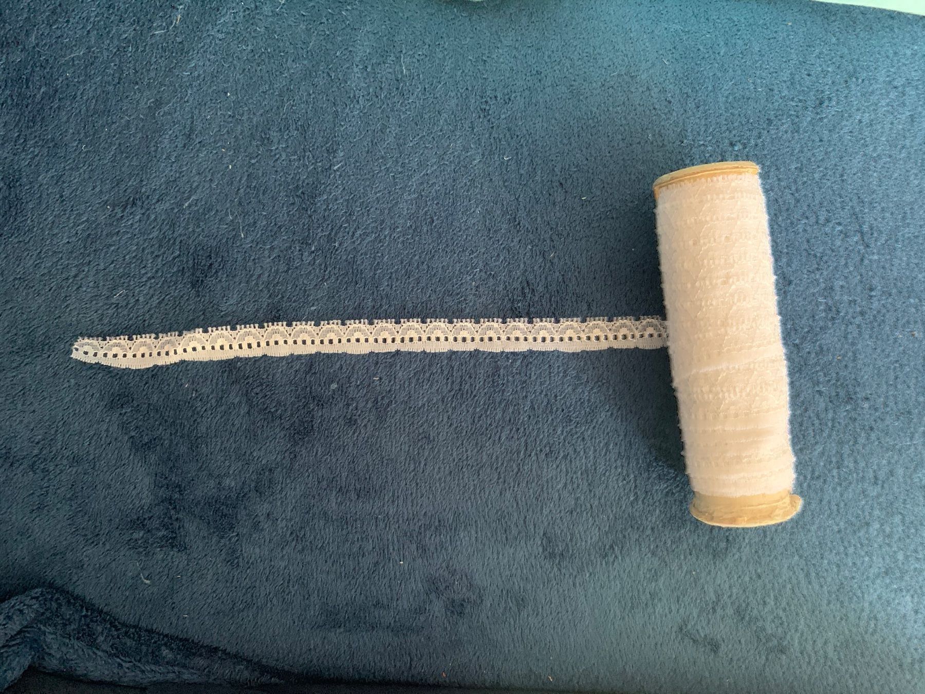 Dekobänder: Borte Band spitze weiss durchbrochen1cm5 – Neu (gemäss Beschreibung) aus Buchs SG von Billikatze5