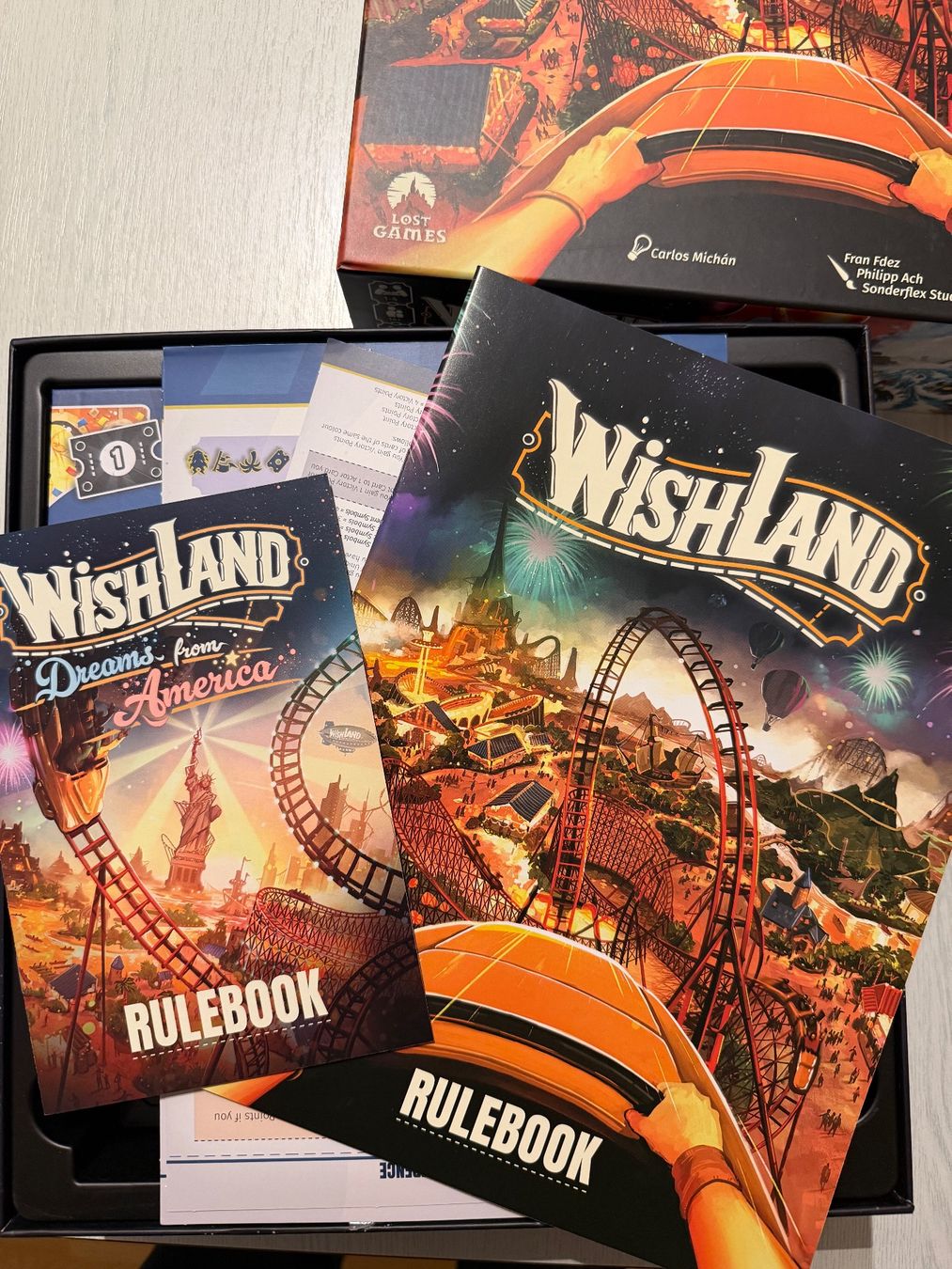 Giochi: Wishland - Kickstarter Version - Englisch – Usato da Seuzach venduto da Pascal44060 1