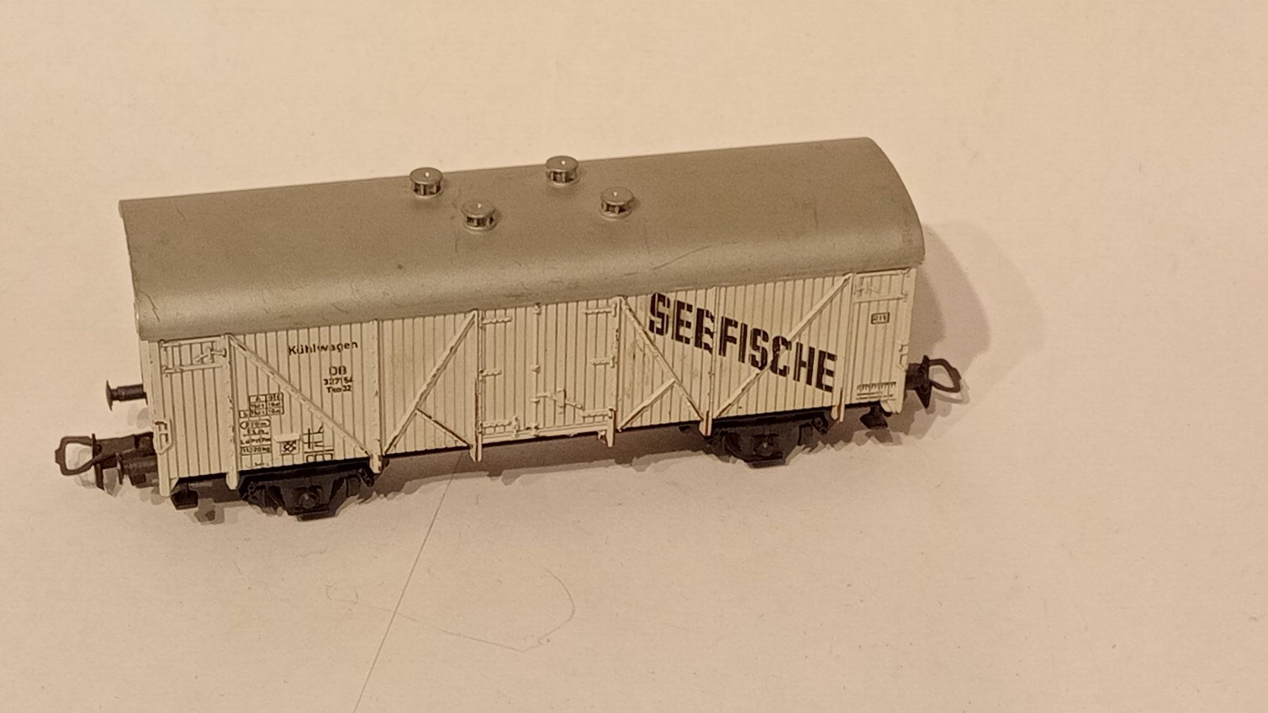 Roco Modellini di ferrovie: Kühlwagen Seefisch – Usato da Büttikon AG venduto da bae_98h5