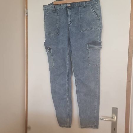 Damen Cargo Jeans Gr. 42