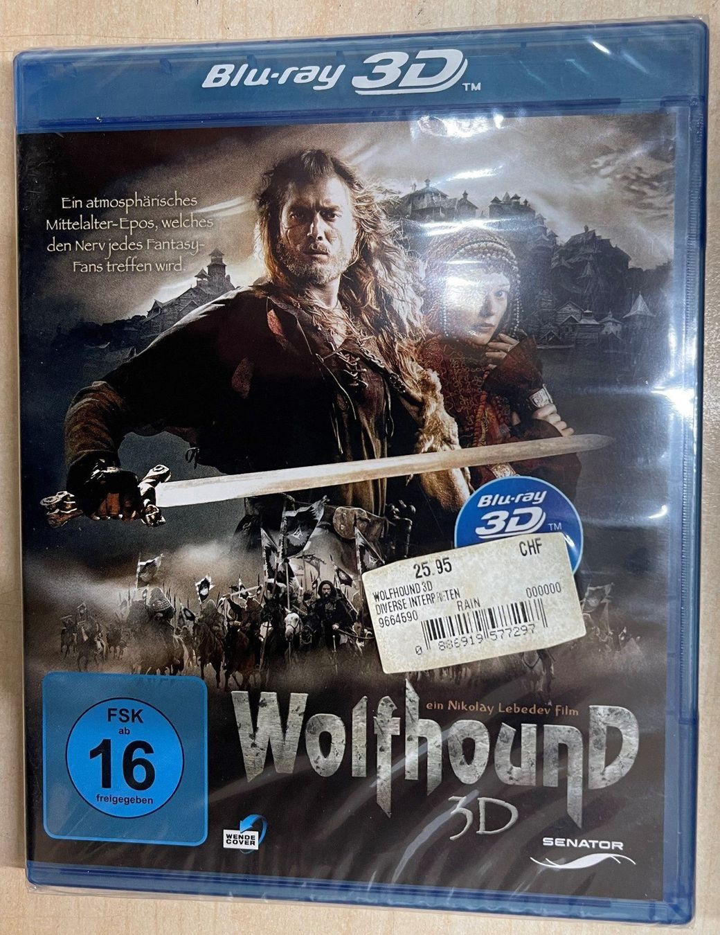 Tutti i DVDs: Wolfhound - 3D-Version (Blu-ray) – Nuovo e nell'imballaggio originale da Oftringen venduto da Vucki