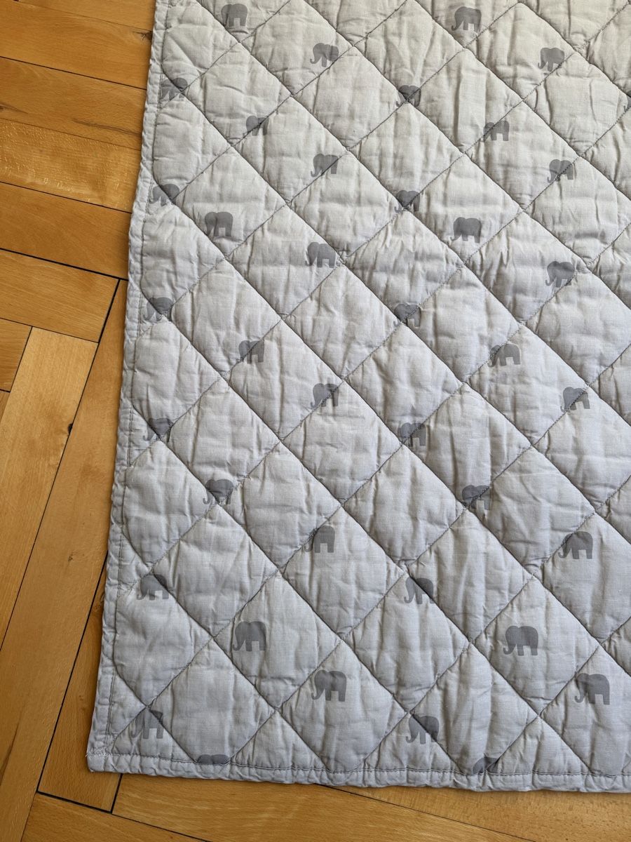 Coperte: Baby Steppdecke Elefanten – Usato da Solothurn venduto da Vintage87 1