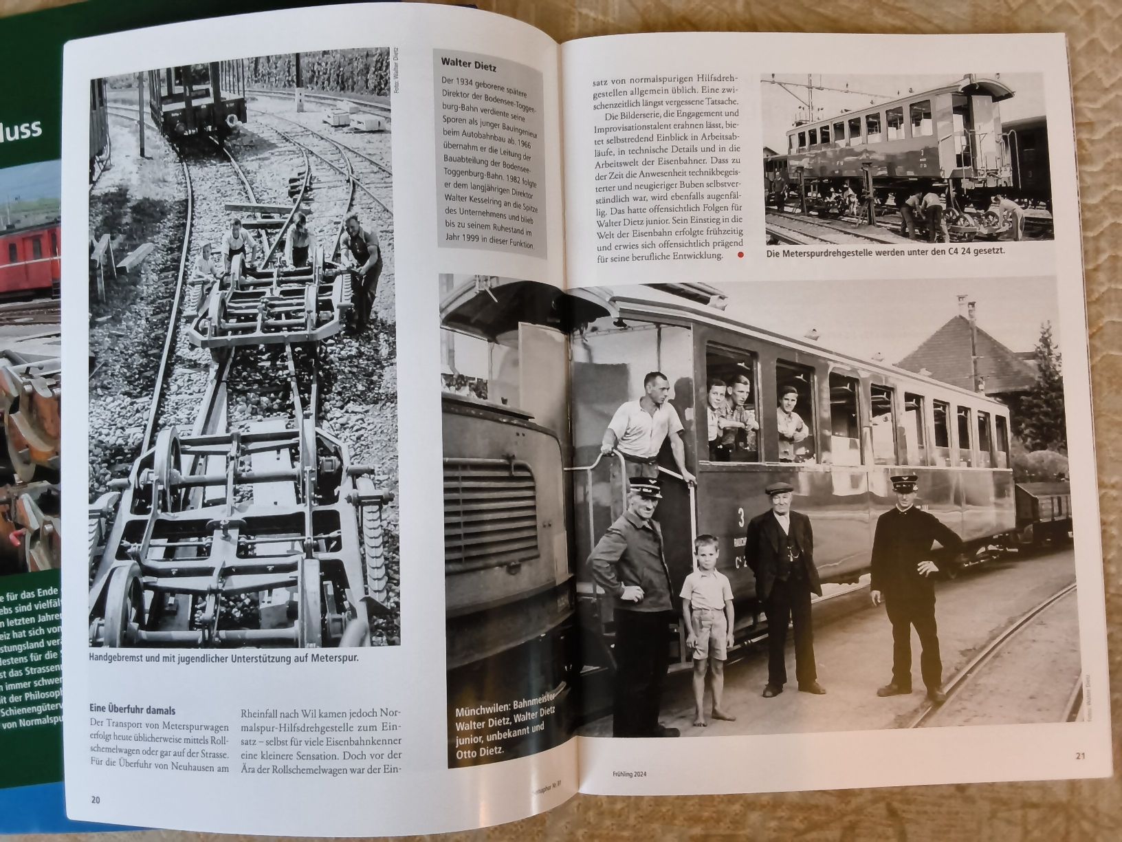 Riviste & Magazine: set 4 Eisenbahn-Hefte Semaphor 2024 – Usato da Hallau venduto da histoiremerveilleuse 9