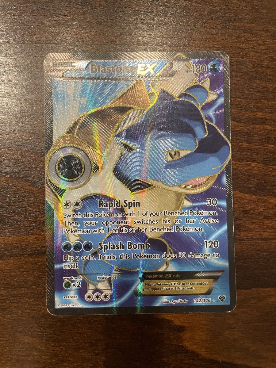 Pokémon Carte collezionabili: Blastoise EX Full Art  142/146 XY – Usato da Allschwil venduto da dar_w7hw