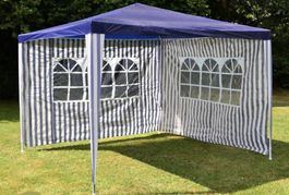 Pavillon 3x3 Meter mit Seitenteile