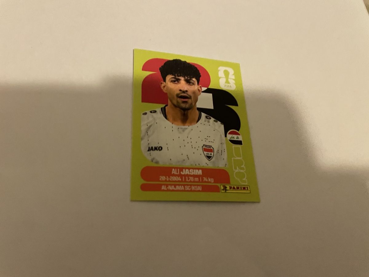 Panini Carte collezionabili: FIFA WM 2026 Ali Jasim IRQ 12 – Nuovo (secondo la descrizione) da Winterthur venduto da Cobraforce
