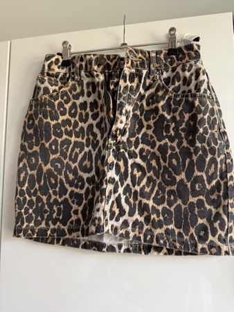 Festival Damen Rock Jupe kurz Leo XS