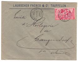 Lettre de Tauffelen pour Langendorf le 26.XI.00